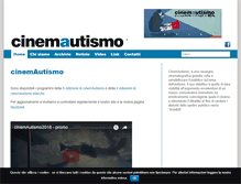 Tablet Screenshot of cinemautismo.it